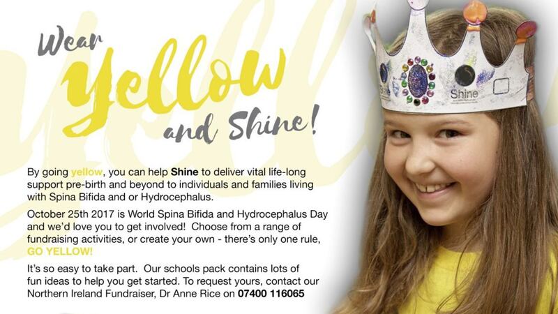 The aim of the World Spina Bifida and Hydrocephalus Day is to raise awareness and understanding 