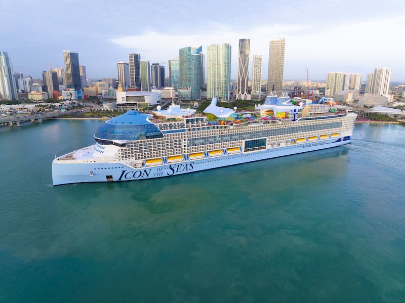 Icon of the Seas is the largest cruise ship in the world (Royal Caribbean International)