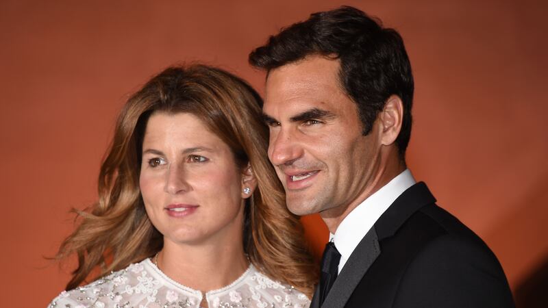 Tennis royalty swapped their usual garb for something rather more refined on Sunday evening.