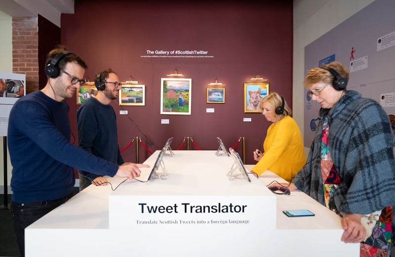 Scottish Twitter Visitor Centre at the Edinburgh Fringe