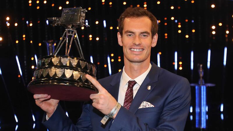2015 Sports Personality of the Year winner Andy Murray&nbsp;