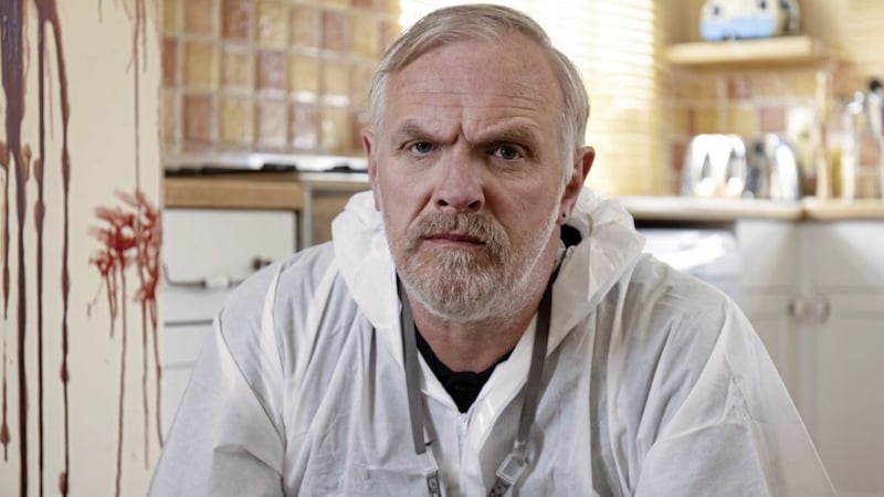 Undated BBC Handout Photo from The Cleaner. Pictured: Greg Davies as Paul &#39;Wicky&#39; Wickstead. See PA Feature SHOWBIZ TV Quickfire Davies. Picture credit should read: PA Photo/BBC/Studio Hamburg UK/Jonathan Browning. WARNING: This picture must only be used to accompany PA Feature SHOWBIZ TV Quickfire Davies. WARNING: Use of this copyright image is subject to the terms of use of BBC Pictures&#39; BBC Digital Picture Service. In particular, this image may only be published in print for editorial use during the publicity period (the weeks immediately leading up to and including the transmission week of the relevant programme or event and three review weeks following) for the purpose of publicising the programme, person or service pictured and provided the BBC and the copyright holder in the caption are credited. Any use of this image on the internet and other online communication services will require a separate prior agreement with BBC Pictures. For any other purpose whatsoever, including advertising and commercial prior written approval from the copyright holder will be required. 