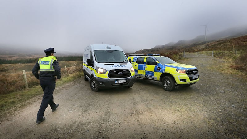 The search for the body of Dr Deirdre O'Flaherty has been focused on a remote hillside near Rathmullan. Picture by Margaret McLaughlin&nbsp;