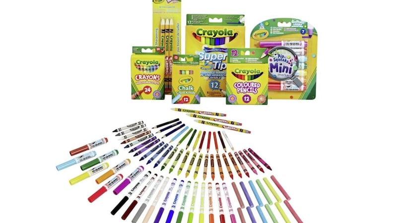 Argos has a selection of toys in a two-for-&pound;15 promotion including this Crayola 70-piece stationery set, normally &pound;11.99 per set 