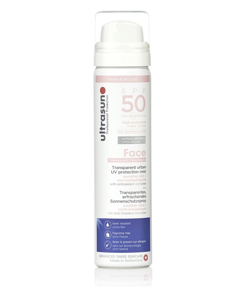 Ultrasun Face UV Protection Mist SPF50, &pound;14.40 (was &pound;18), available from Beauty Bay
